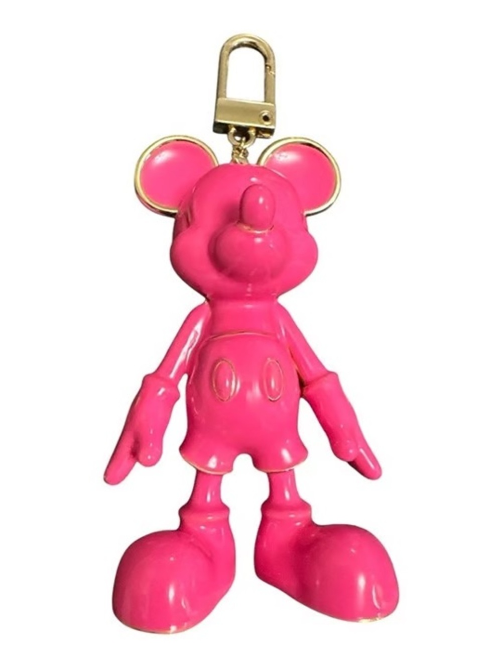 BaubleBar Disney Pink Mickey Keychain